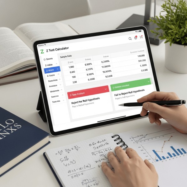 How a Z Test Calculator Helps With Statistical Decision Making